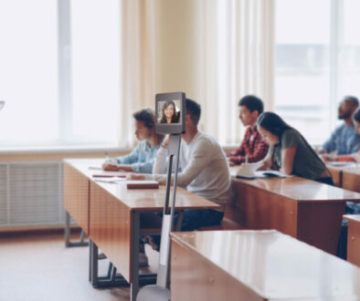 classroom_with_telepresence_device